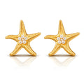 Pearl Star Earrings