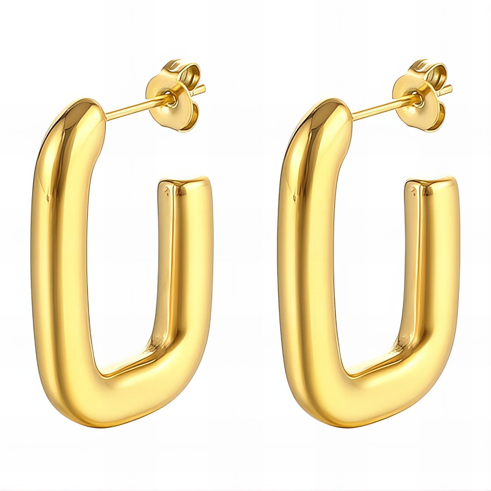 Square Hoop Earrings