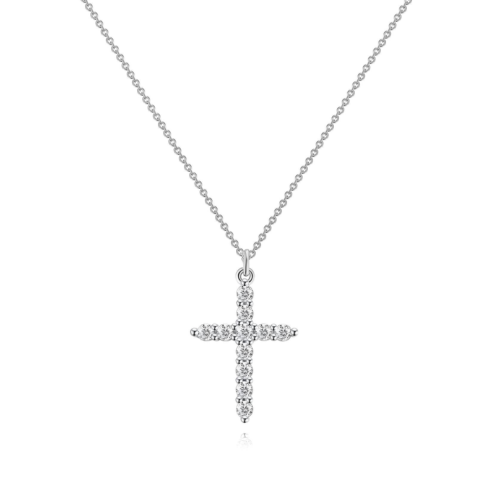 Silver Cross Necklace