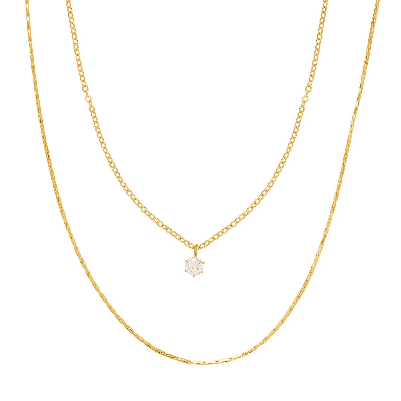 Bella Double Stacked Necklace