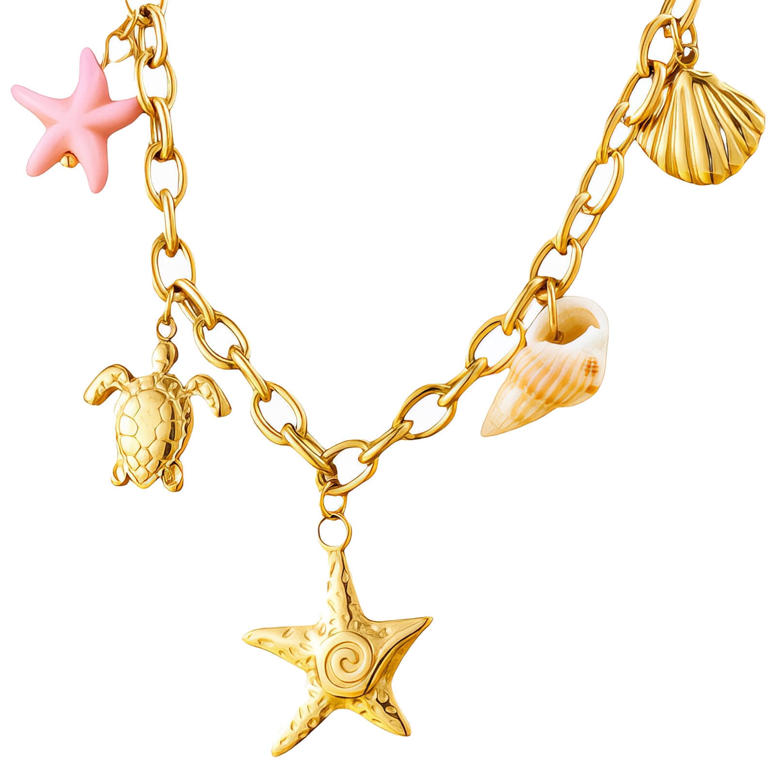 Ocean Charm Necklace