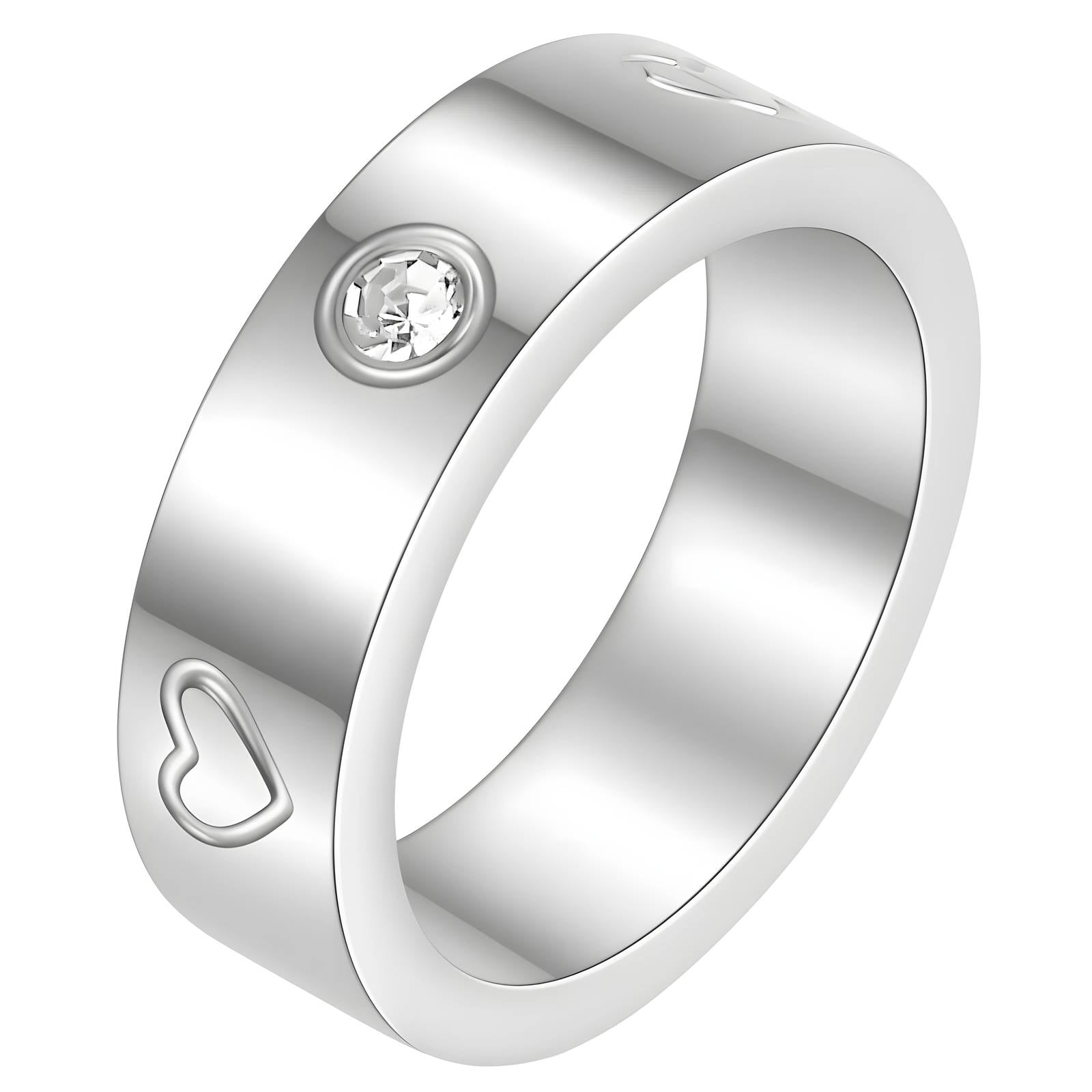 Silver Heart Ring
