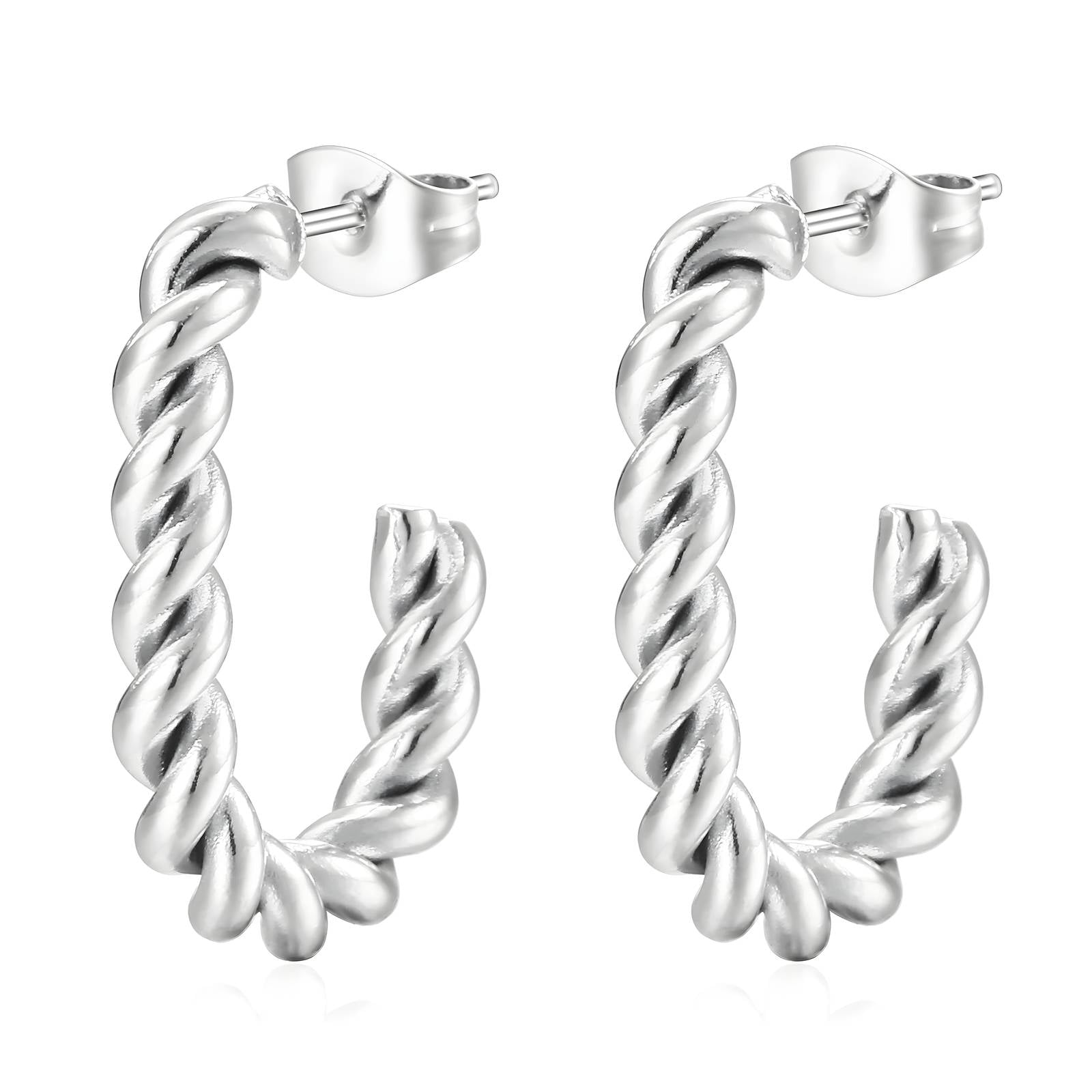 Emery Silver Earrings