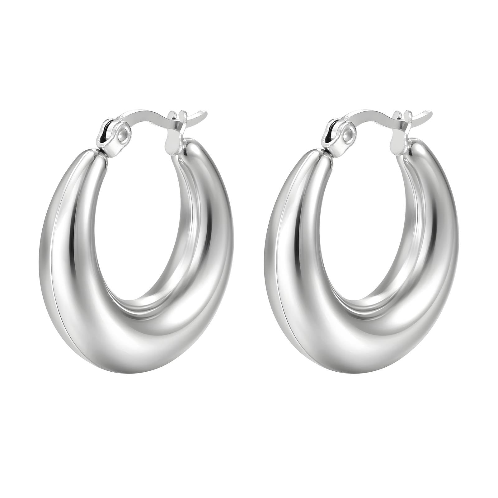 Georgiana Silver Earrings