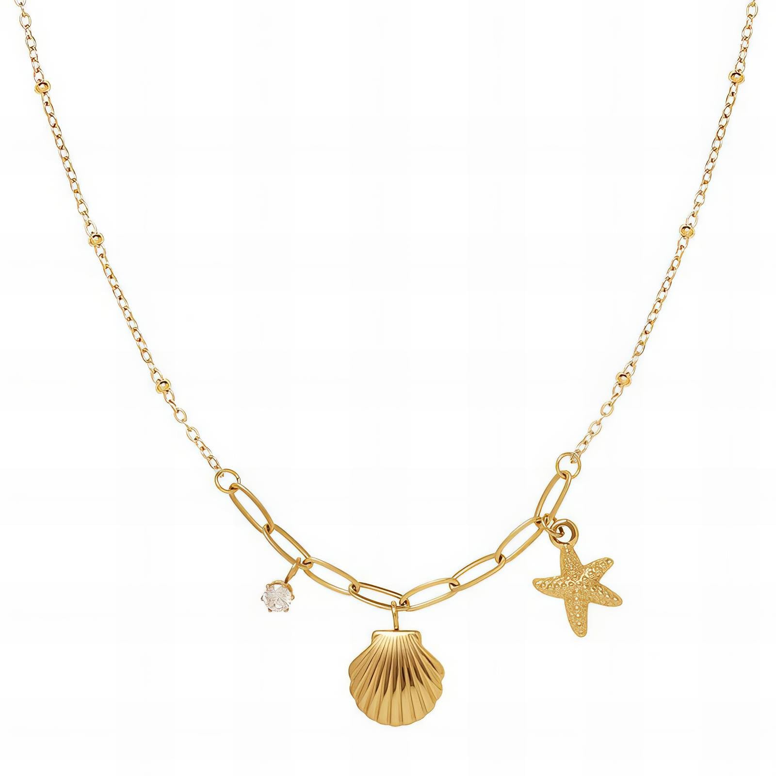 Boho Seashell Necklace