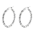 Silver Nellie Hoops