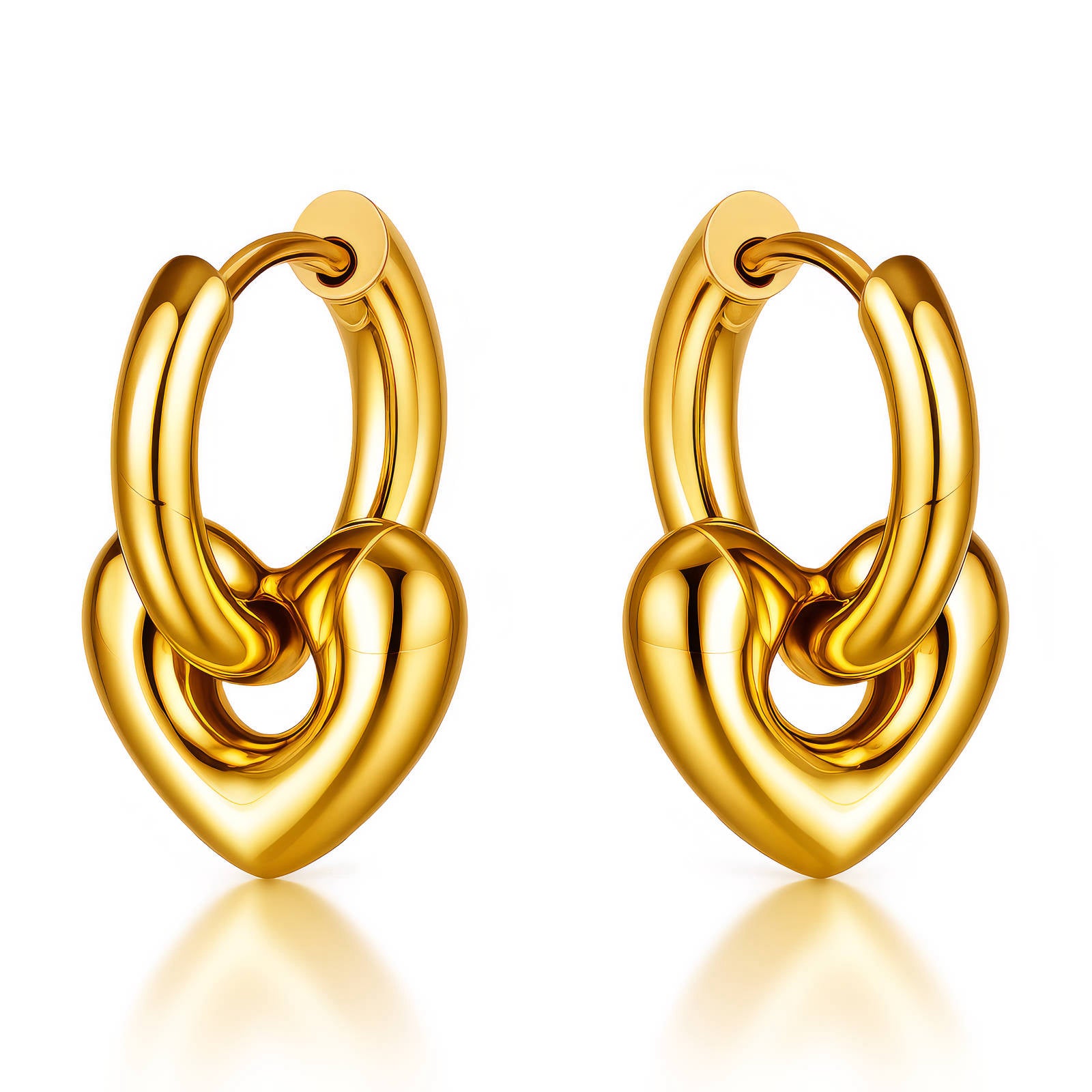 Maya Heart Earrings