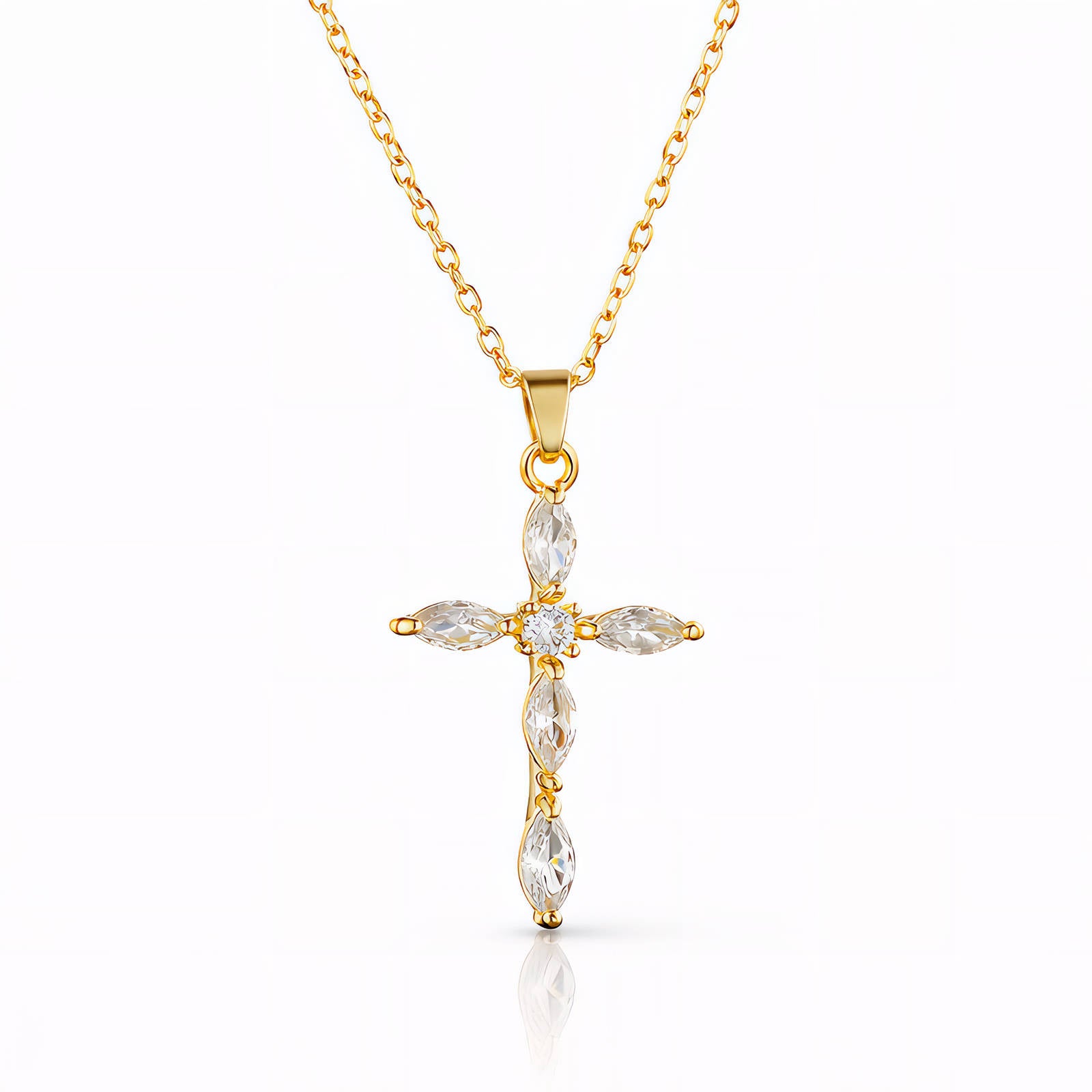 Ella Cross Necklace