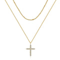 Cross Stack Necklace