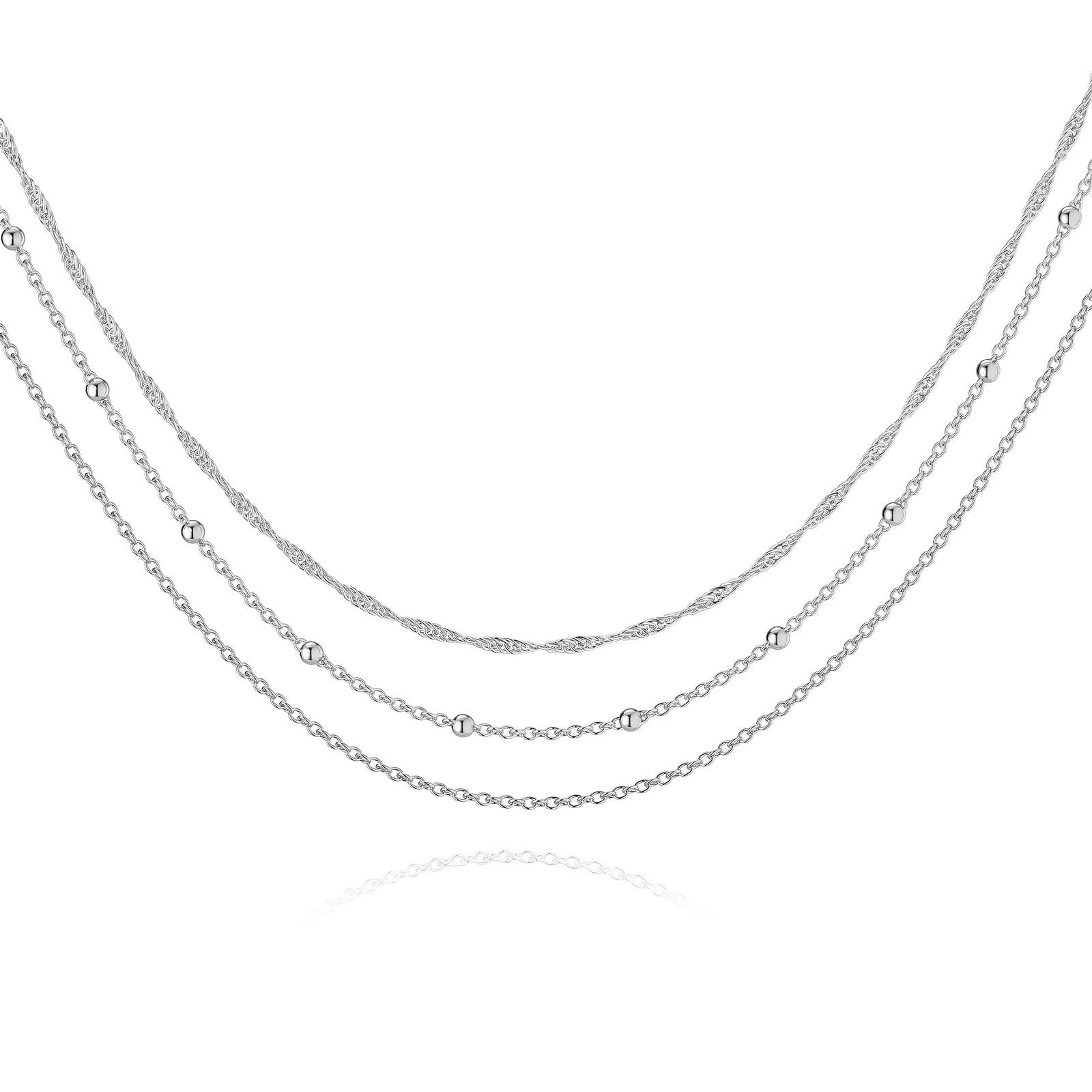 Dainty Silver Stack